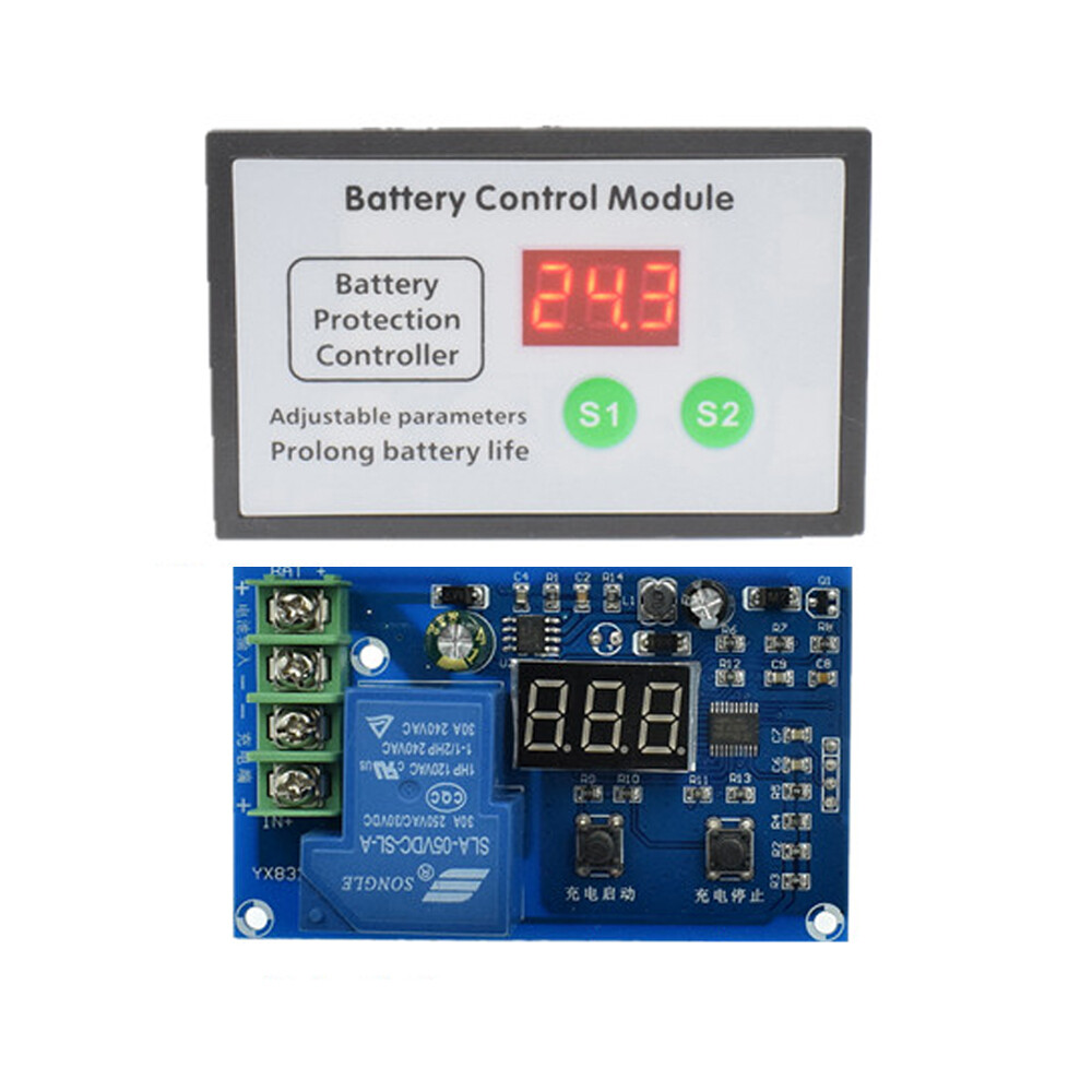 9V-60V 30A Under Voltage Control Module Over-discharge Protection Module