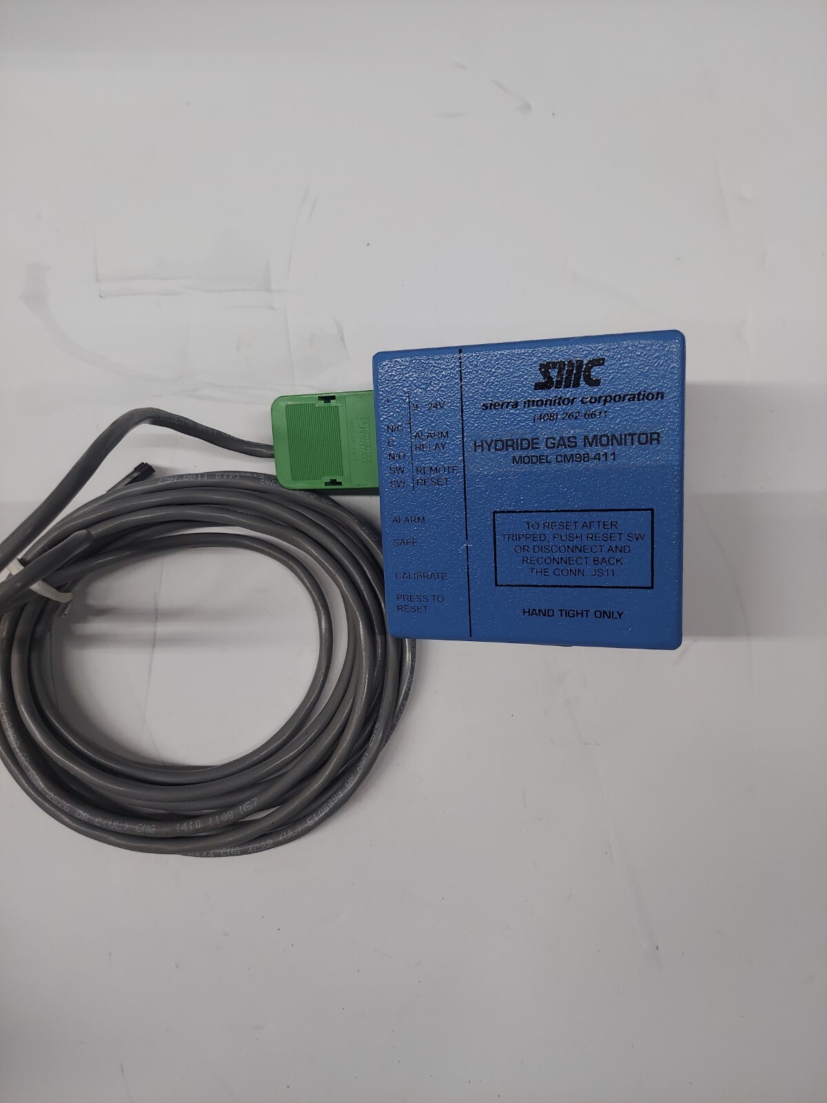 CM98-41 Sierra Monitor Corporation CM98-411 Hydride Gas Monitor 2pc Available