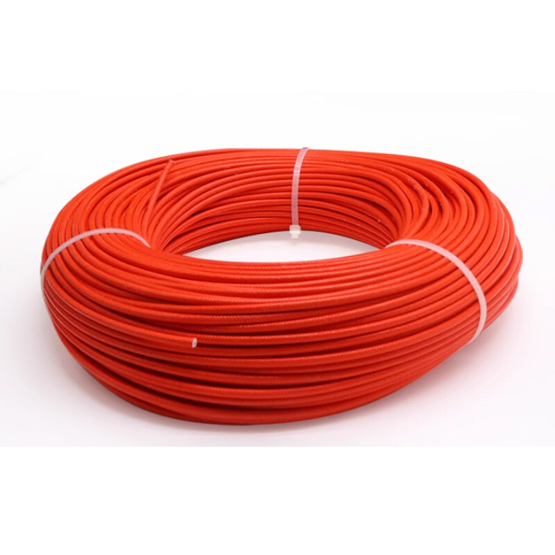 0.3mm²-6mm² High Temp 250℃ Braided Fiber Glass Silicone Wire Tinned Copper Cable