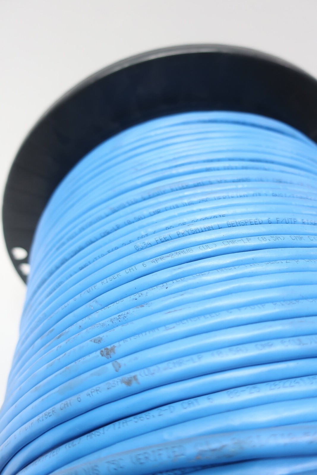 Prysmian 6133785 Cat6 Blue Wire 4p 23awg 1000ft