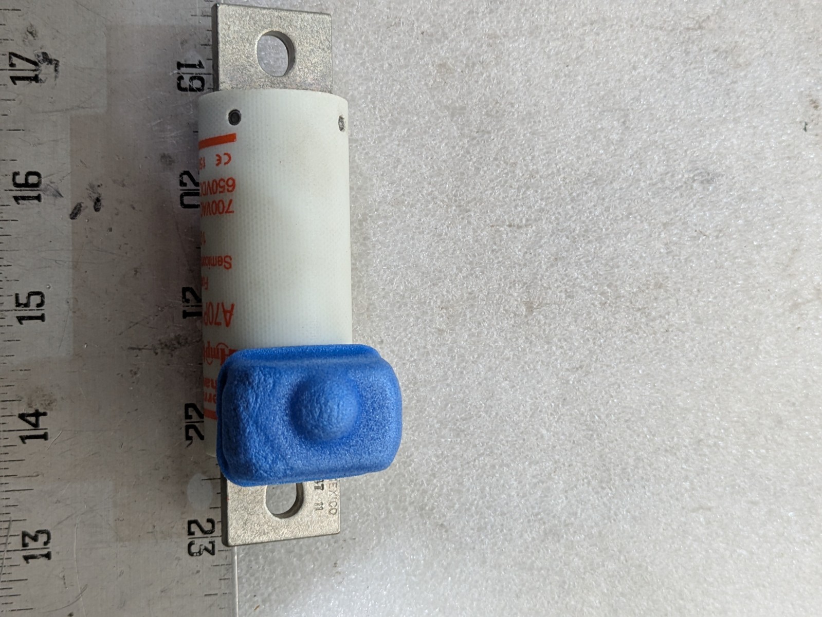 FERRAZ AND SHAWMUT A70P100-4TA FUSE 100A 700VAC 100KA 650VDC EACH