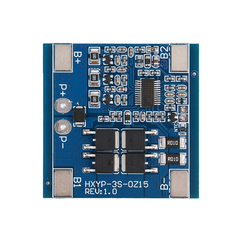 3S 12V 15/20/25/30A 18650 Lithium Battery Protection Board 11.1V 12.6V Balanced