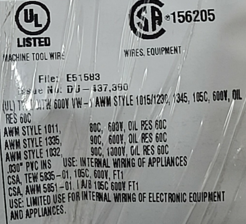 Southwire #18awg Stranded Bare Copper UL-1015/1230/1032 HookUp Wire Orange/100ft
