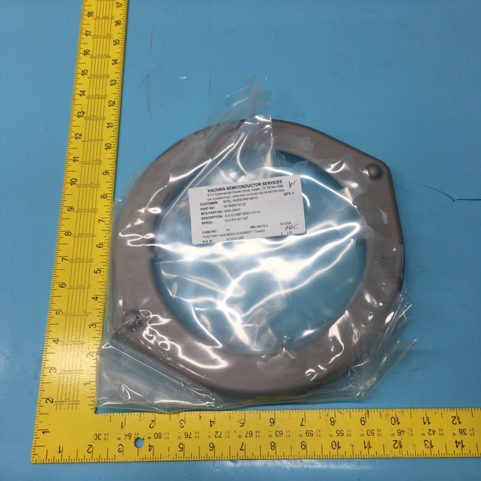 AMAT 0020-29451 ZLS CLAMP RING, CH D, 130542