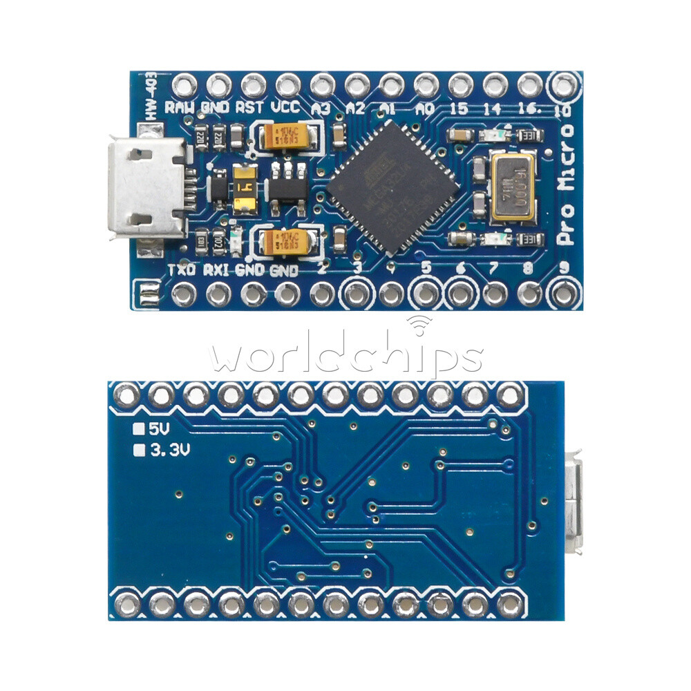 MICRO / TYPE-C USB ATMEGA32U4 5V 16MHz Board For Arduino Replace Pro Mini New