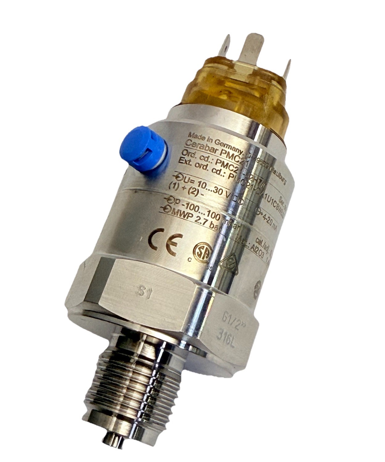 ENDRESS & HAUSER PMC21-J2H7/0 / PMC21-CA1U1CBWBJJ PRESSURE TRANSDUCER
