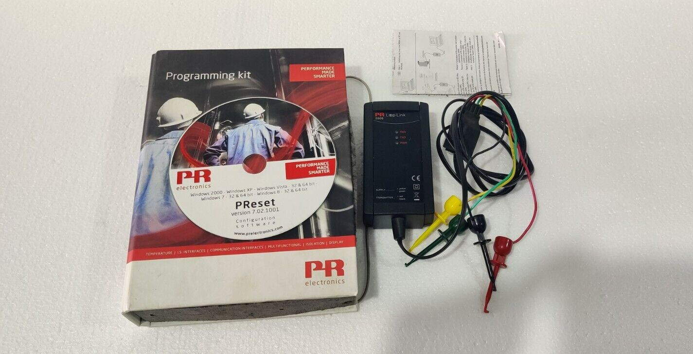 PR ELECTRONICS LOOP-LINK COMMUNICATIONS INTERFACE 5909 MADE IN DENMARK