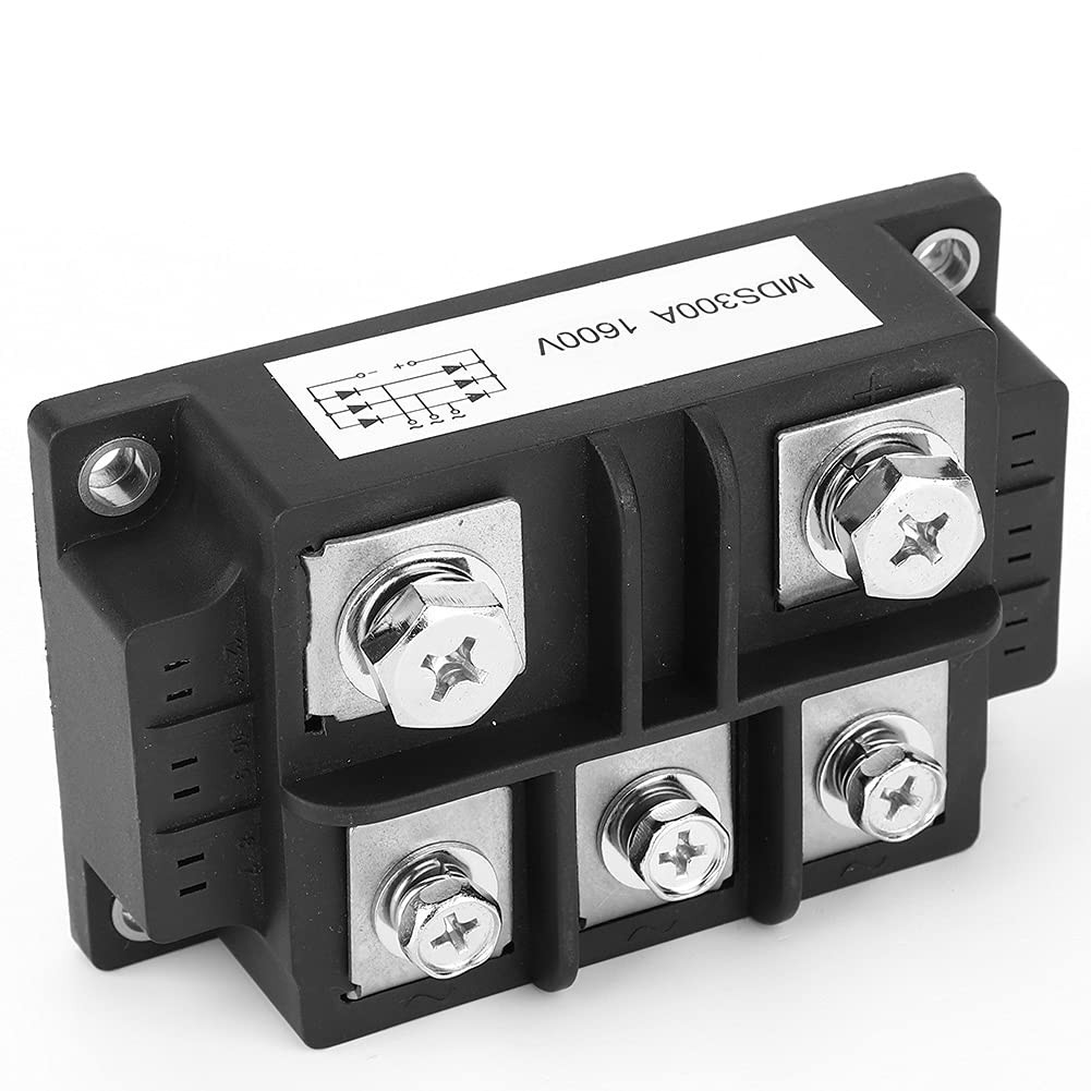 MDS 300A 1600V Rectifier Bridge 5 Terminals 3 Phase AC to DC High Power…