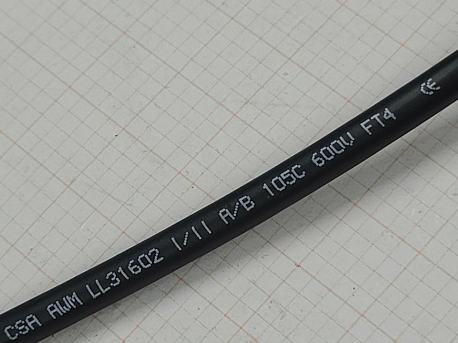 EIS Wire & Cable 18/3C Instrumentation/Control Tray Cable PLTC ITC Black /50ft