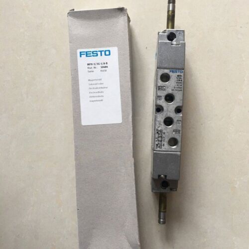 New One Festo MFH-5/3G-1/8-B 30484 Solenoid Valve MFH5/3G1/8B Expedited Shipping