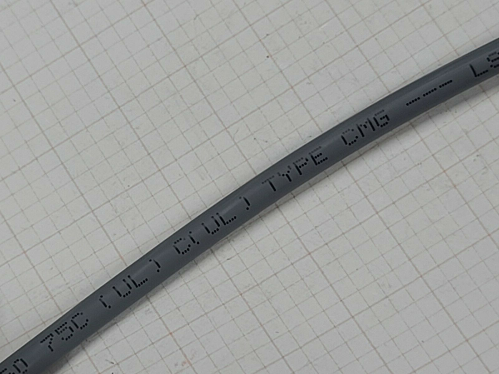 Alpha Wire 1896L 20/3C Low-Smoke Zero Halogen LSZH Control Cable Gray /10ft