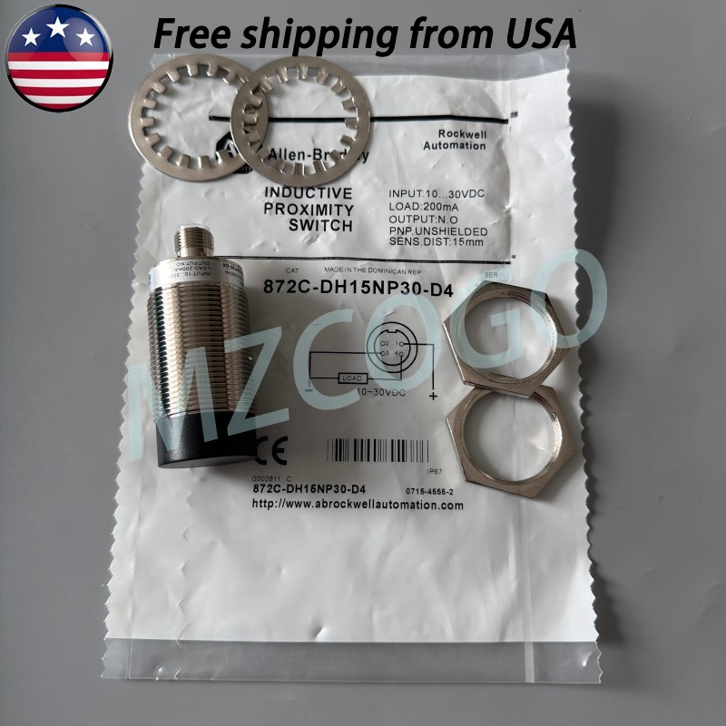 New Proximity Sensor Fits For Allen Bradley 872C-DH15NP30-D4 872CDH15NP30D4