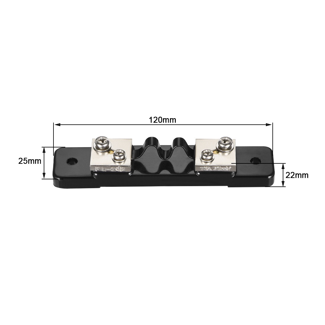 Shunt Resistor 15A 75mV for DC Current Ammeter Analog Panel Meter FL-2