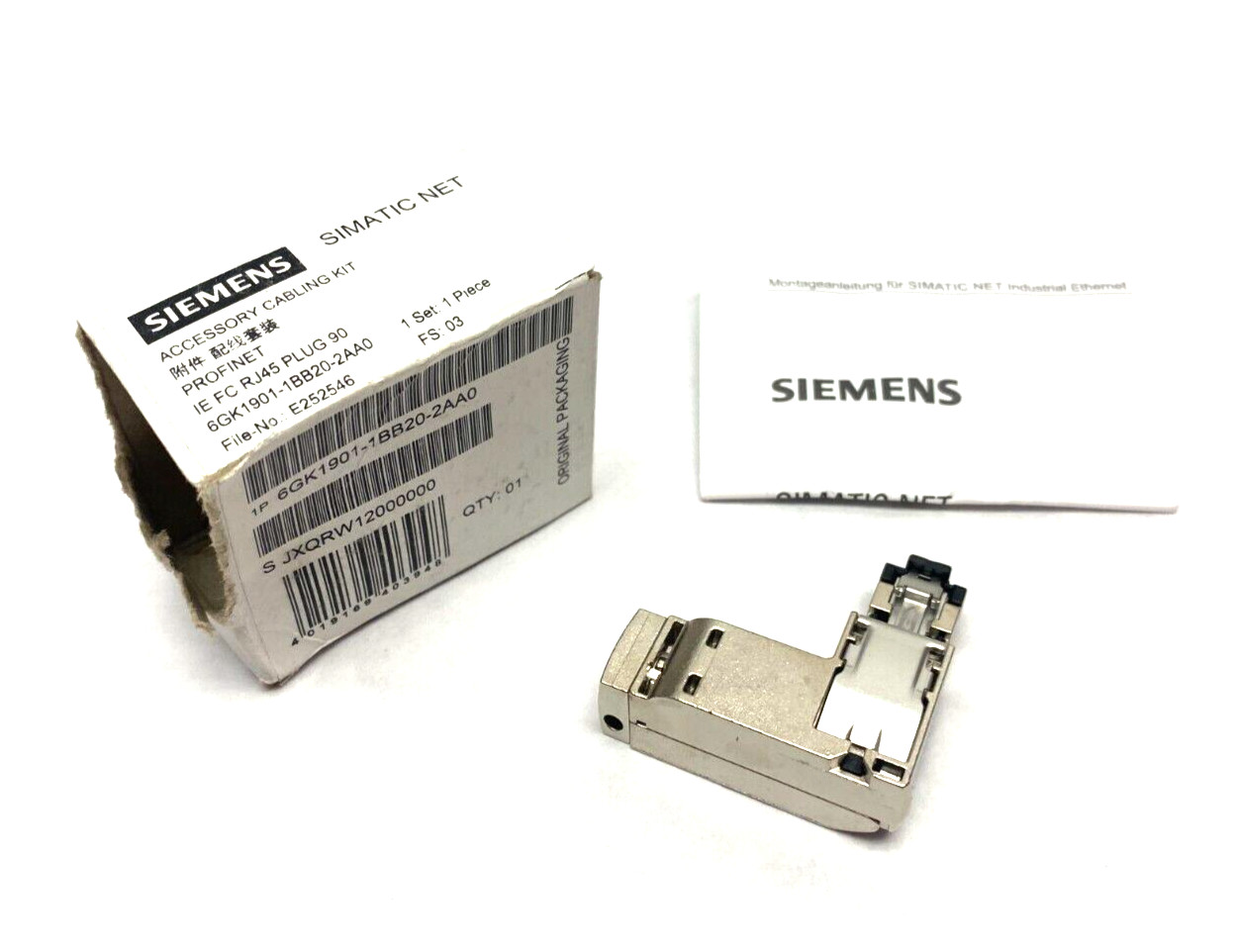 Siemens 6GK1901-1BB20-2AA0 SIMATIC NET Ethernet FastConnect Cabling Plug Kit