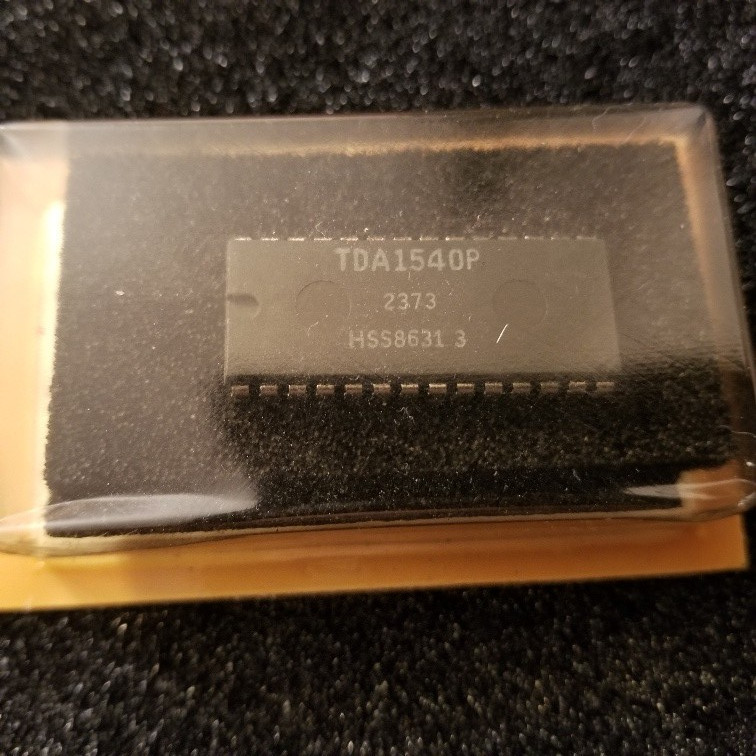 TDA1540P Philips D/A Converter DAC, Unused factory sealed, CD player USA Stock